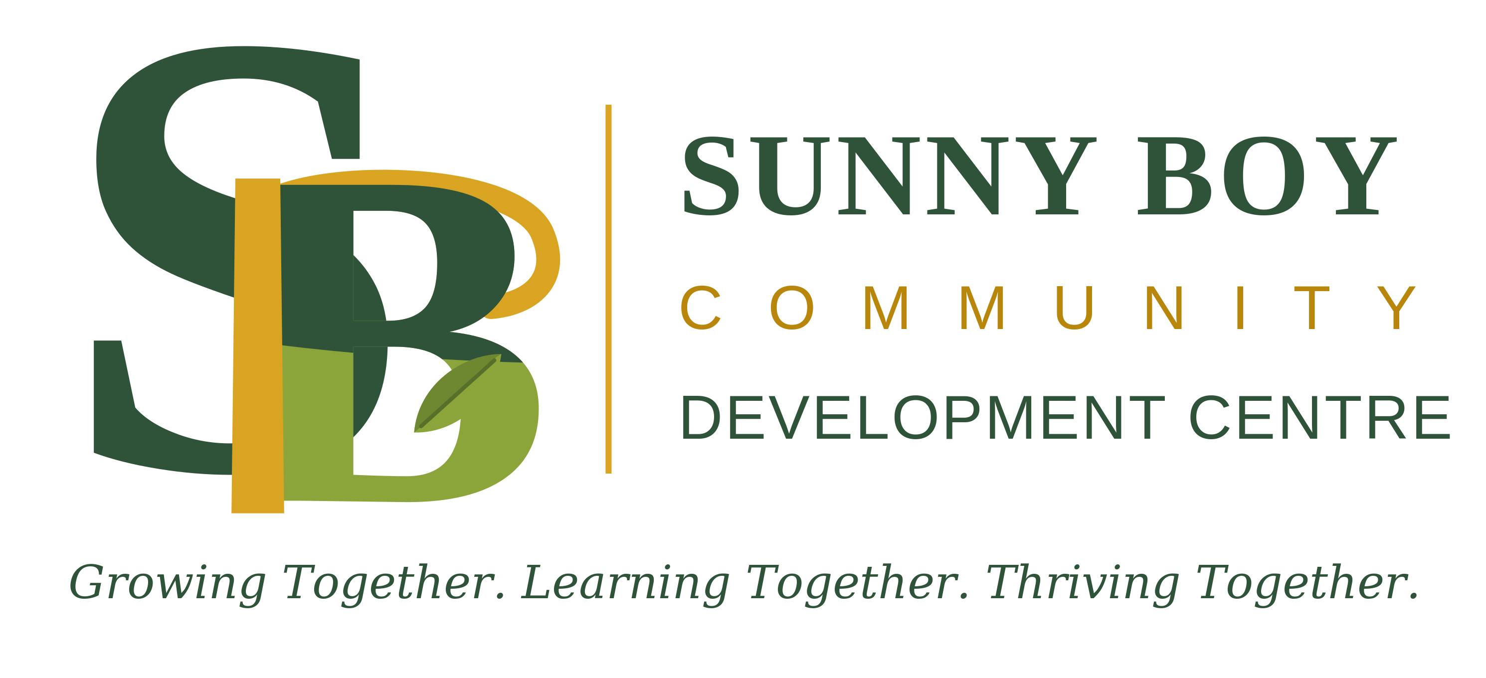 Sunny Boy Community Development Centre monogram and wordmark